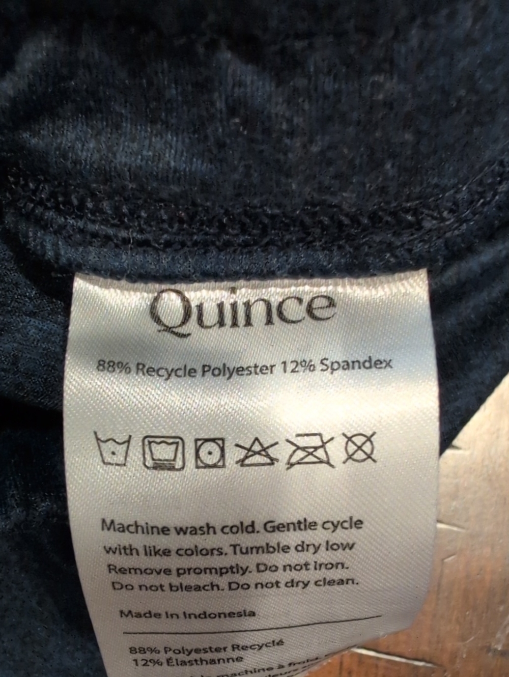 Quince Flow Knit Wide Leg Pants 30.5" Inseam - Picture 6 of 9